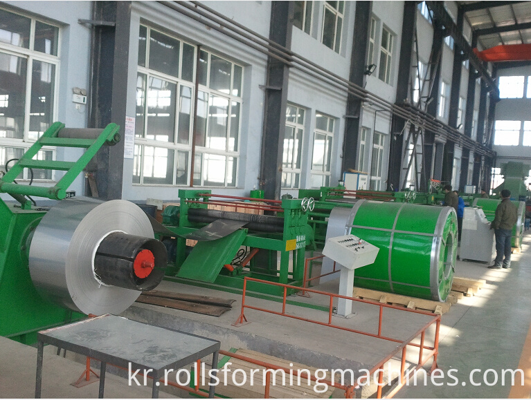 슬리 팅 라인 1 slitting line 1